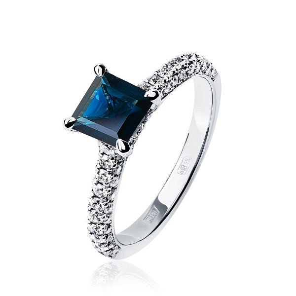 Кольцо Platinum Lab. - Платина 950 (арт. ПК-067С-01)