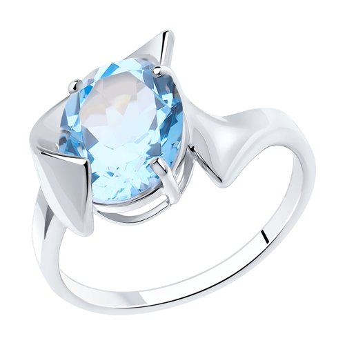 Кольцо SOKOLOV - Серебро 925, Топаз (арт. 92011948)