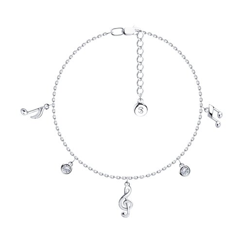 Браслет SOKOLOV - Серебро 925, Фианит (арт. 94050740)