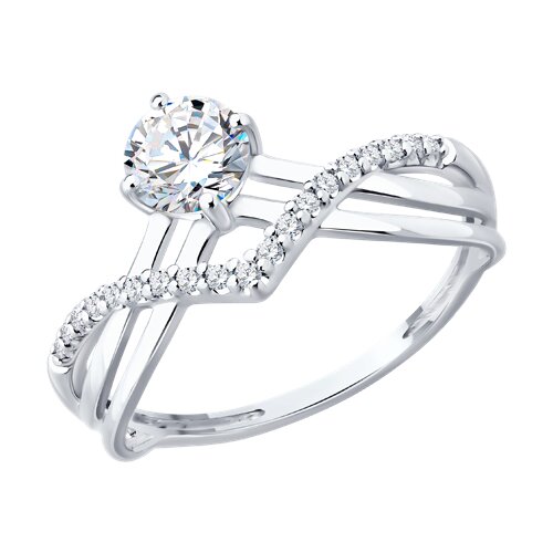 Кольцо Diamant - Серебро 925, Фианит (арт. 94-110-00043-1)