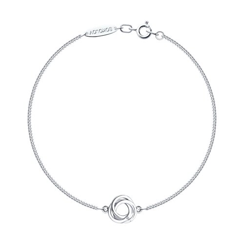 Браслет SOKOLOV - Серебро 925, Бриллиант (арт. 87050004)