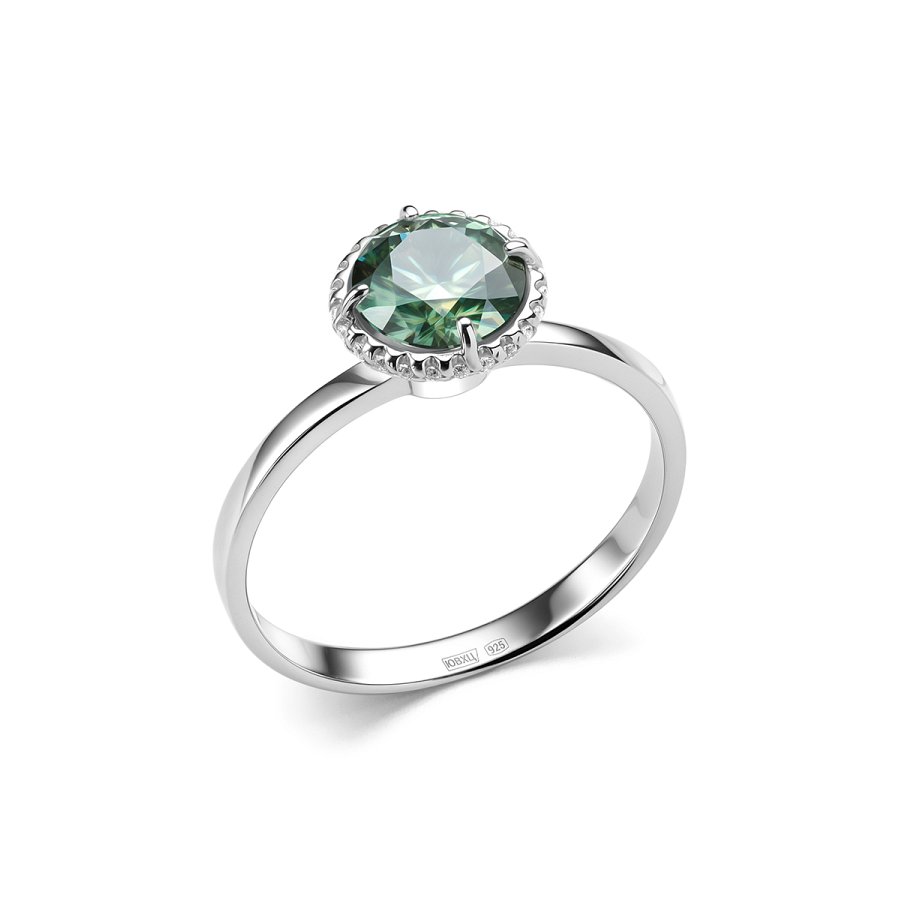 Кольцо Дар - Серебро 925, Синтетический муассанит, Фианит (арт. К-5192рс1613900)