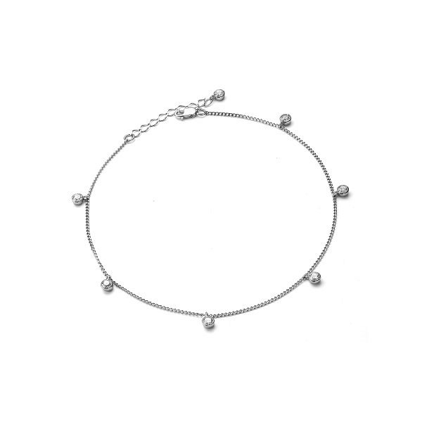 Браслет Дар - Серебро 925, Фианит (арт. Бр-2295р200)