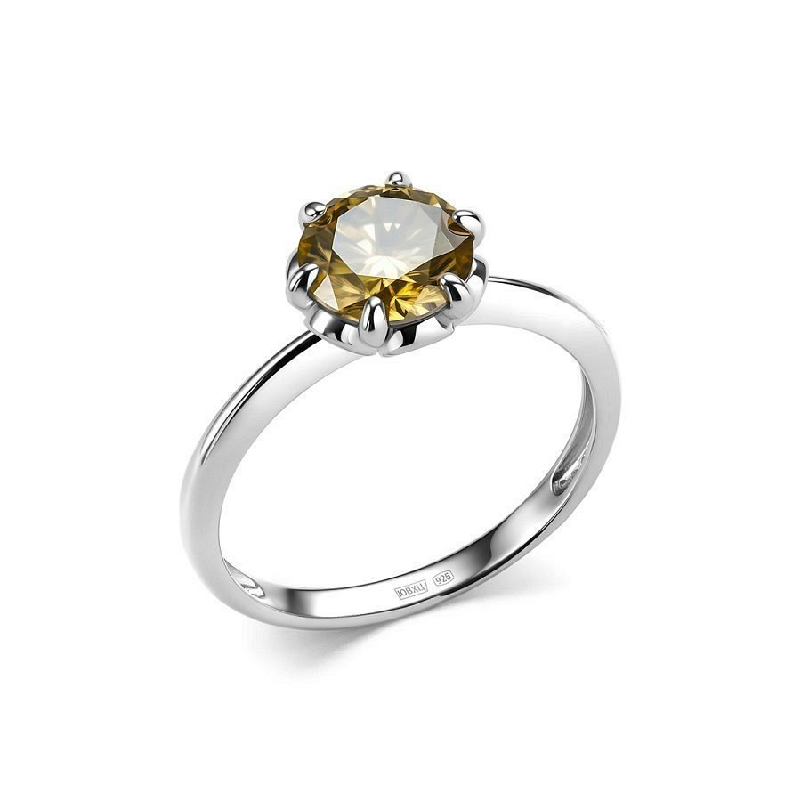 Кольцо Дар - Серебро 925, Синтетический муассанит (арт. К-5186рс1620)