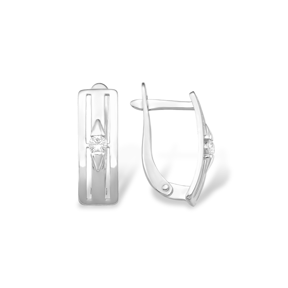 Серьги EFREMOV - Серебро 925, Фианит (арт. 12100110806-501)