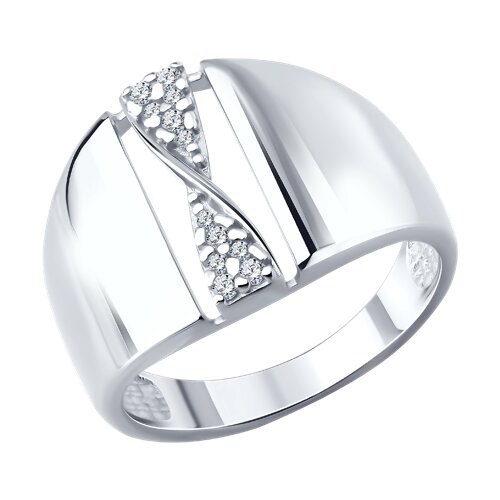 Кольцо SOKOLOV - Серебро 925, Фианит (арт. 94014837)