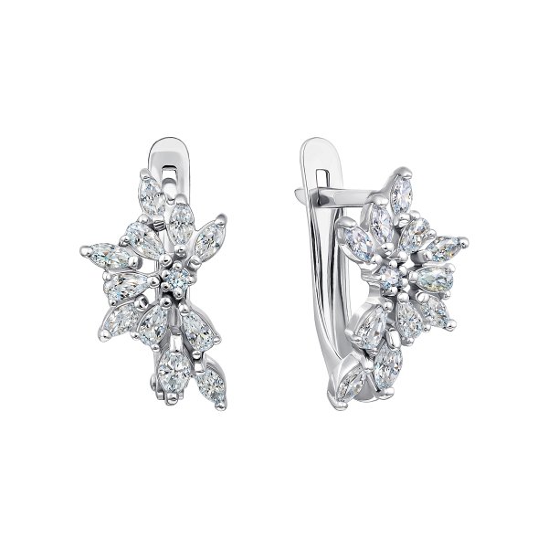 Серьги Talant - Серебро 925, Фианит (арт. 10-72-0001-15835)