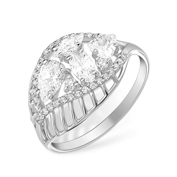 Кольцо EFREMOV - Серебро 925, Фианит (арт. 10100112800-501)