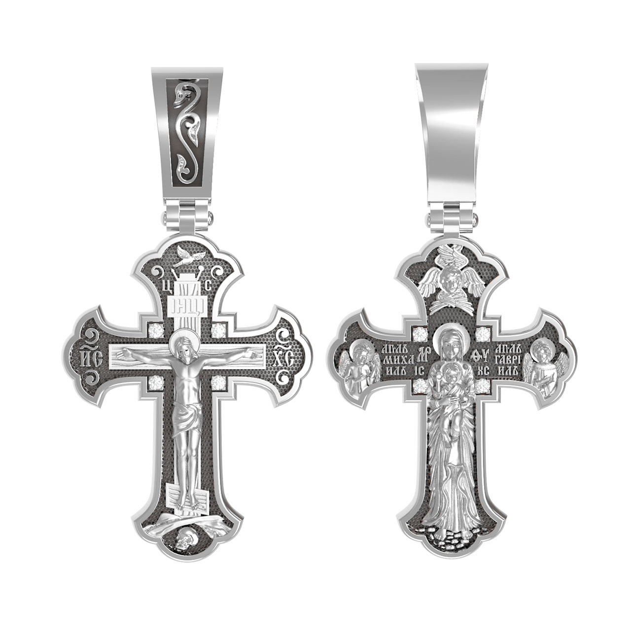 Подвеска Ювелирный дом VIOLET - Золото 585, Бриллиант (арт. 16-К8-КС3044-0-3-00-С)