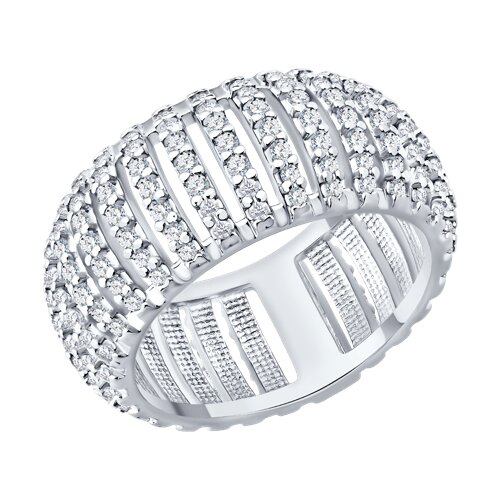 Кольцо SOKOLOV - Серебро 925, Фианит (арт. 94014741)