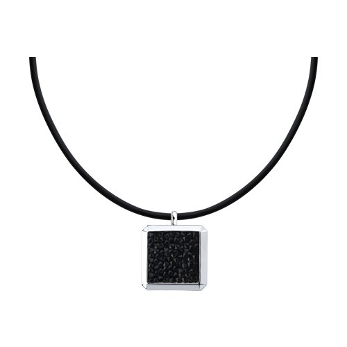 Колье Diamant - Серебро 925, Каучук, Кристальная ткань (арт. 94-170-02387-1)