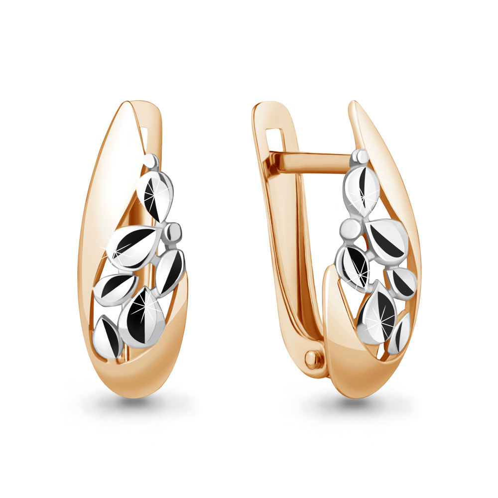 Серьги Аквамарин - Серебро 925 (арт. 33627.6)