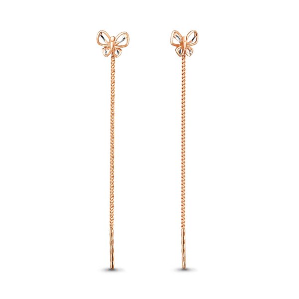 Серьги Аквамарин - Золото 585 (арт. 30811.1)