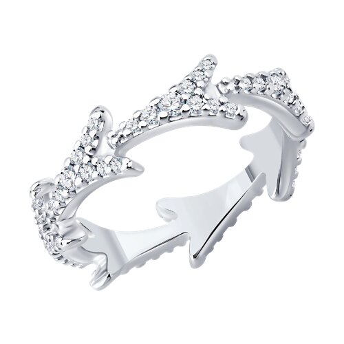 Кольцо SOKOLOV - Серебро 925, Фианит (арт. 94014744)