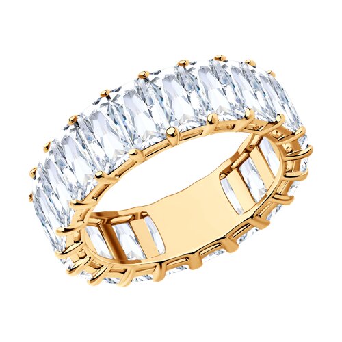 Кольцо SOKOLOV - Серебро 925, Фианит (арт. 93011156)