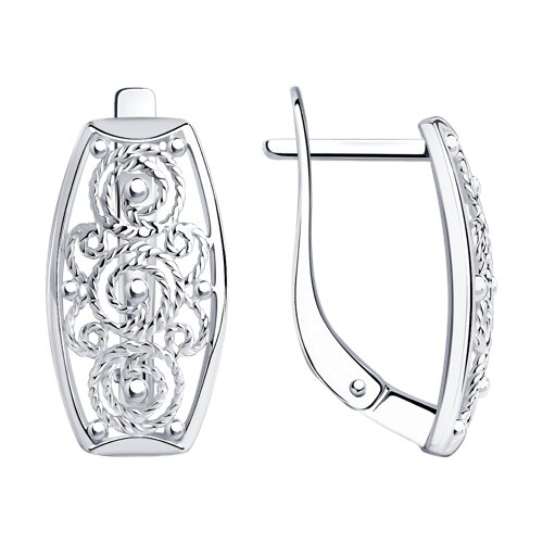 Серьги Diamant - Серебро 925 (арт. 94-120-00706-1)