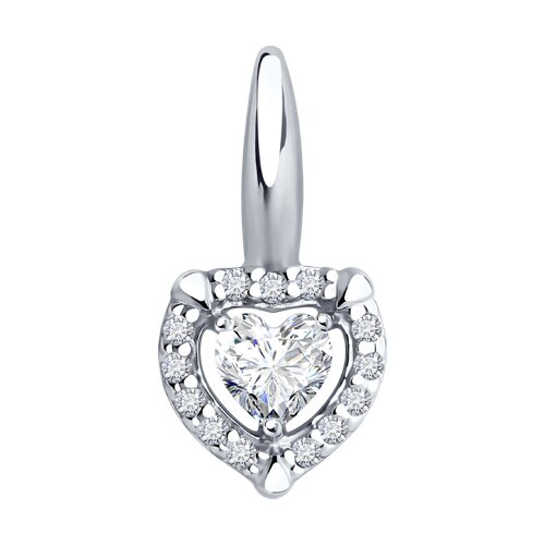 Подвеска SOKOLOV - Серебро 925, Фианит (арт. 94032821)