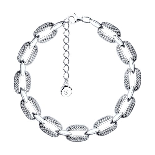 Браслет SOKOLOV - Серебро 925, Фианит (арт. 94050909)