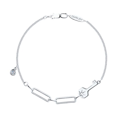 Браслет SOKOLOV - Серебро 925, Фианит (арт. 94050883)