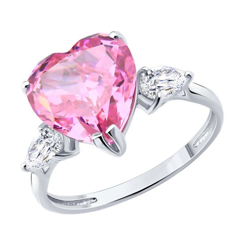 Кольцо SOKOLOV - Серебро 925, Фианит (арт. 94014943)