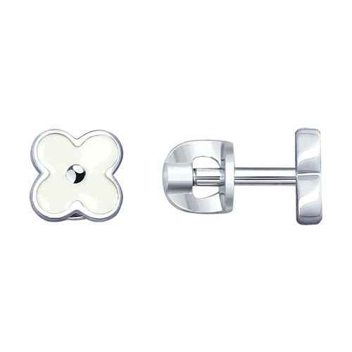 Серьги SOKOLOV - Серебро 925, Эмаль (арт. 94023113)