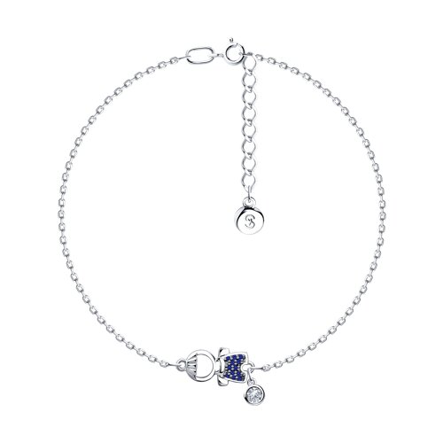 Браслет SOKOLOV - Серебро 925, Фианит (арт. 94050370)