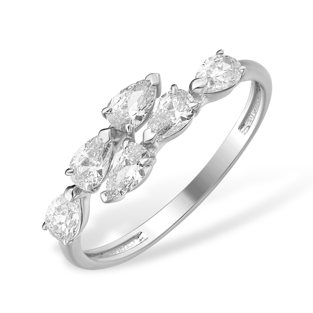 Кольцо EFREMOV - Серебро 925, Фианит (арт. 10100113535-501)