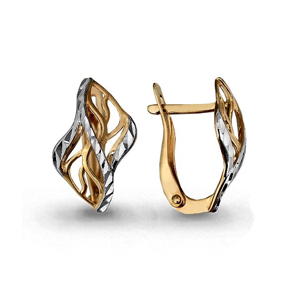 Серьги Аквамарин - Золото 375 (арт. 33027.8)