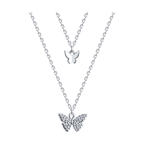 Колье SOKOLOV - Серебро 925, Фианит (арт. 94070705)