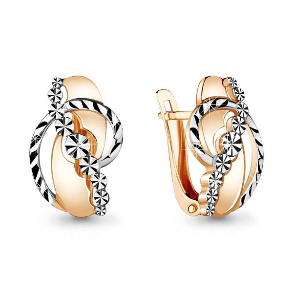 Серьги Аквамарин - Серебро 925 (арт. 33683.6)