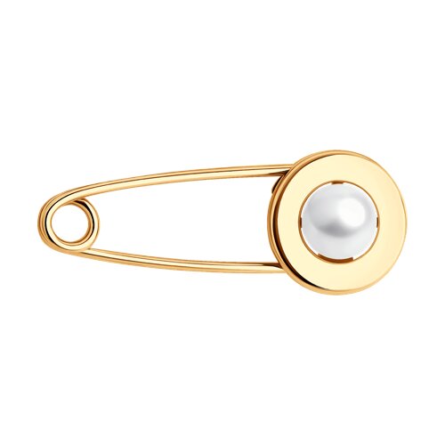 Булавка Diamant - Серебро 925, Жемчуг культивированный (арт. 93-340-02633-2)