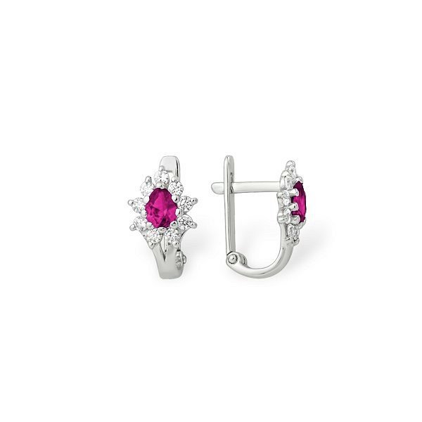 Серьги EFREMOV - Серебро 925, Фианит (арт. 1210010562-14)