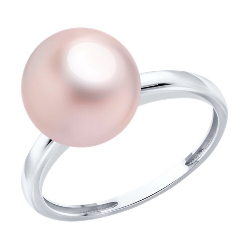 Кольцо Diamant - Серебро 925, Жемчуг синтетический (арт. 94-110-00099-1)
