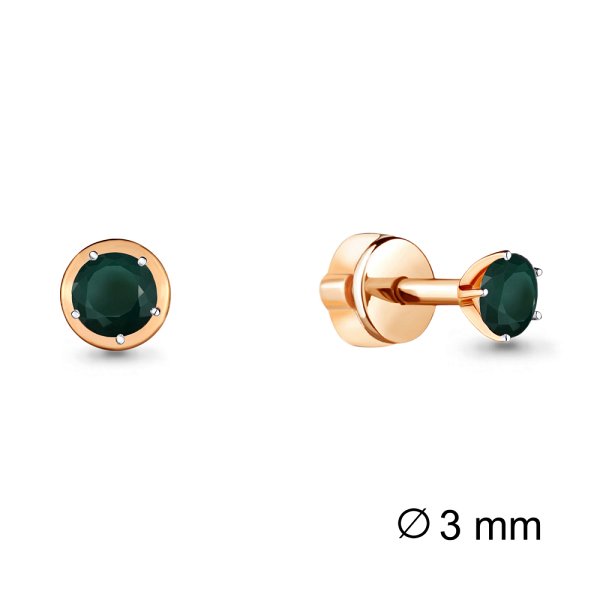 Серьги Аквамарин - Серебро 925, Агат (арт. 4403509.6)