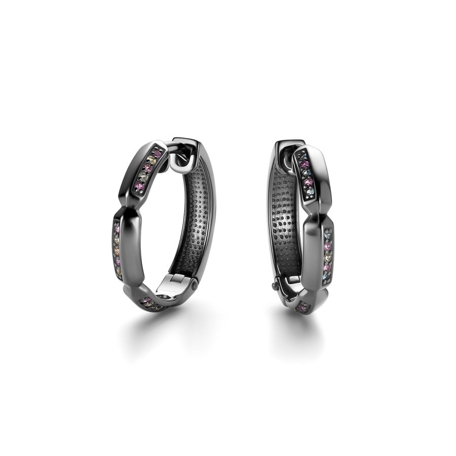 Серьги Дар - Серебро 925, Сапфир (арт. С-5132чрс11151)