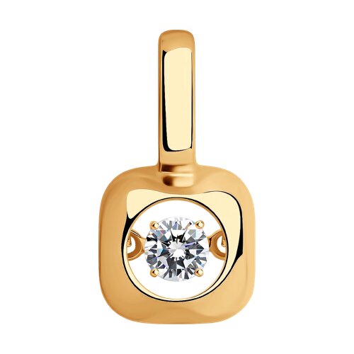 Подвеска Diamant - Серебро 925, Фианит (арт. 93-130-01732-1)