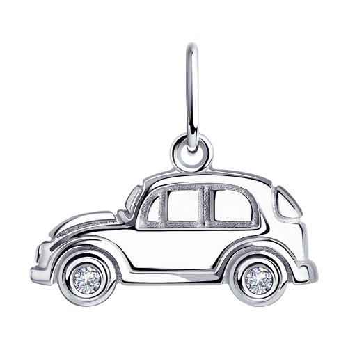 Подвеска Diamant - Серебро 925, Фианит (арт. 94-130-01074-1)