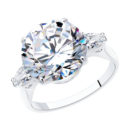 Кольцо SOKOLOV - Серебро 925, Фианит (арт. 94012076)