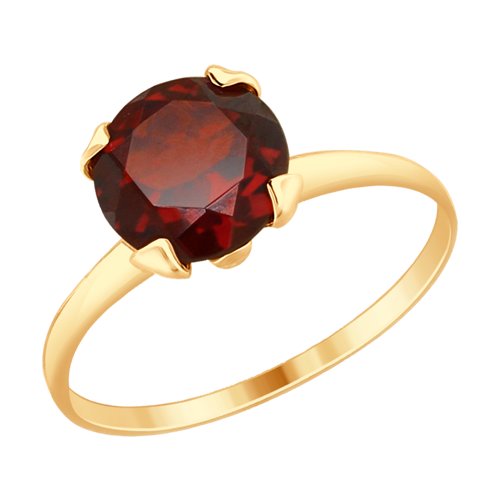 Кольцо SOKOLOV - Золото 375, Гранат (арт. 37714928)