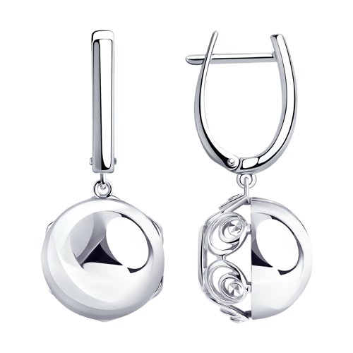 Серьги Diamant - Серебро 925 (арт. 94-121-00978-1)