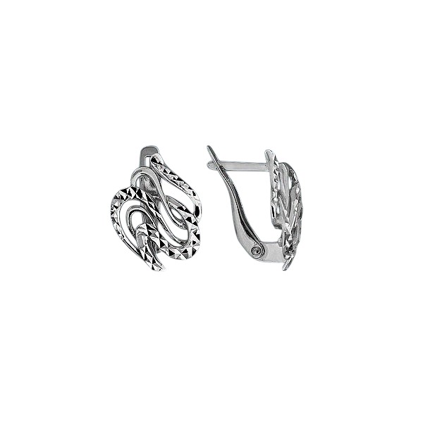 Серьги Аквамарин - Серебро 925 (арт. 31665.5)