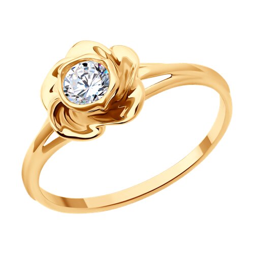 Кольцо Diamant - Золото 585, Фианит (арт. 51-110-02292-1)