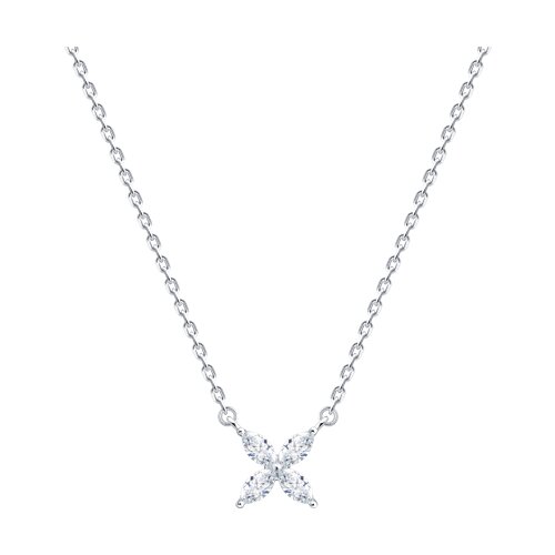 Колье SOKOLOV - Серебро 925, Фианит (арт. 94070976-91)