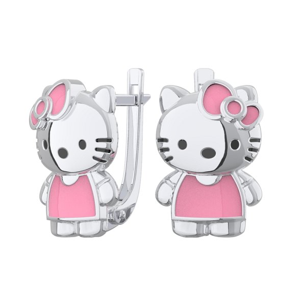 Серьги POKROVSKY - Серебро 925, Эмаль (арт. 0201669-30875)