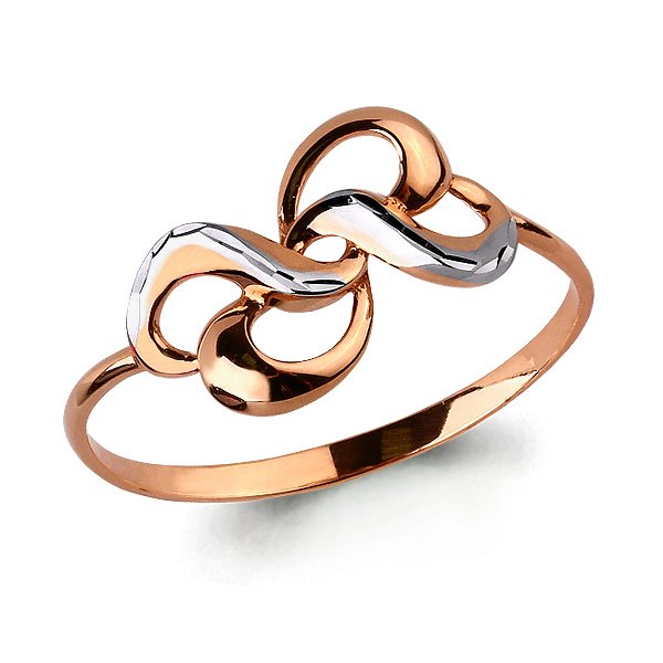 Кольцо Аквамарин - Золото 375 (арт. 54336.8)