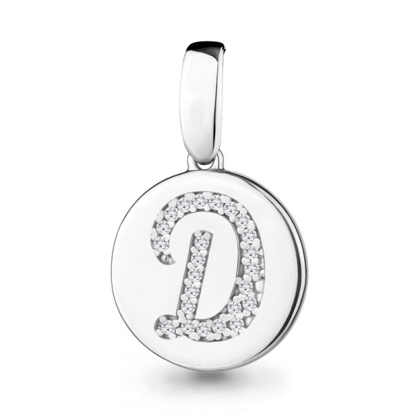 Подвеска Аквамарин - Серебро 925, Фианит (арт. 24009А.5)