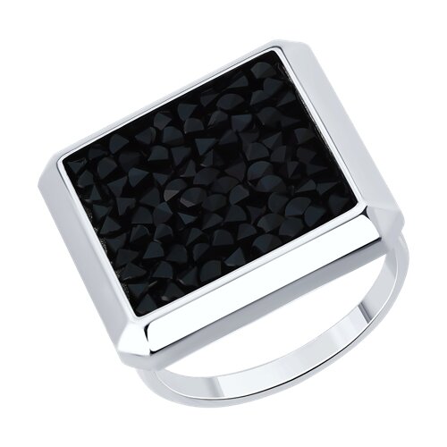 Кольцо Diamant - Серебро 925, Кристальная ткань (арт. 94-110-02387-1)