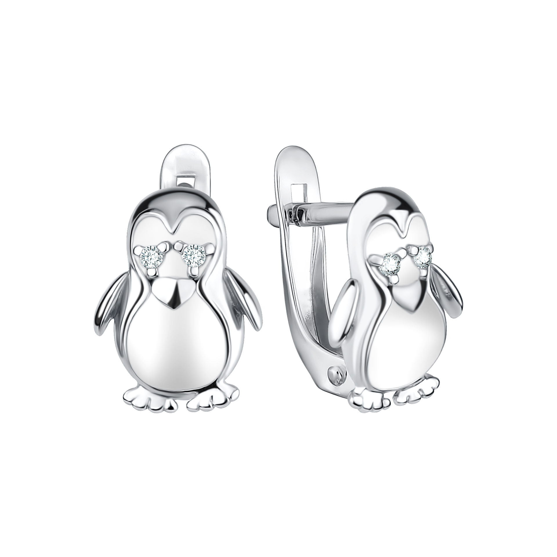 Серьги Talant - Серебро 925, Фианит, Эмаль (арт. 13-79-0001-27571)