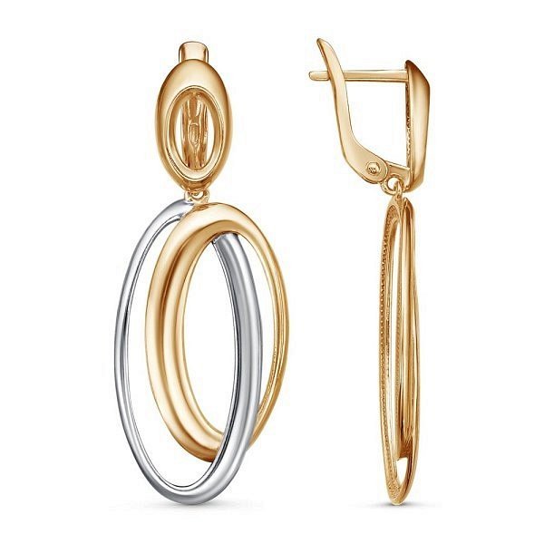 Серьги Красная пресня - Серебро 925 (арт. 33013667Д)