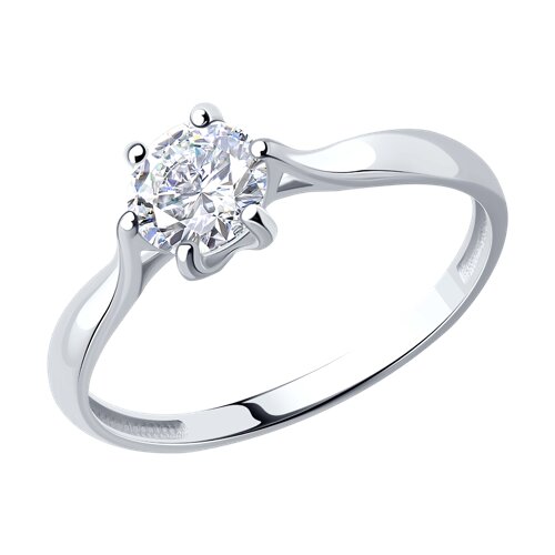 Кольцо SOKOLOV - Золото 585, Фианит (арт. 017958-3)